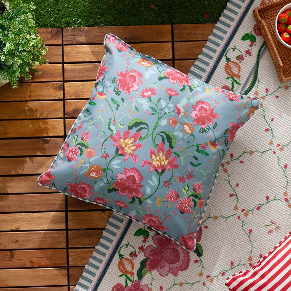 image 1 of Wylder Nature Claudia Floral Outdoor Cushion