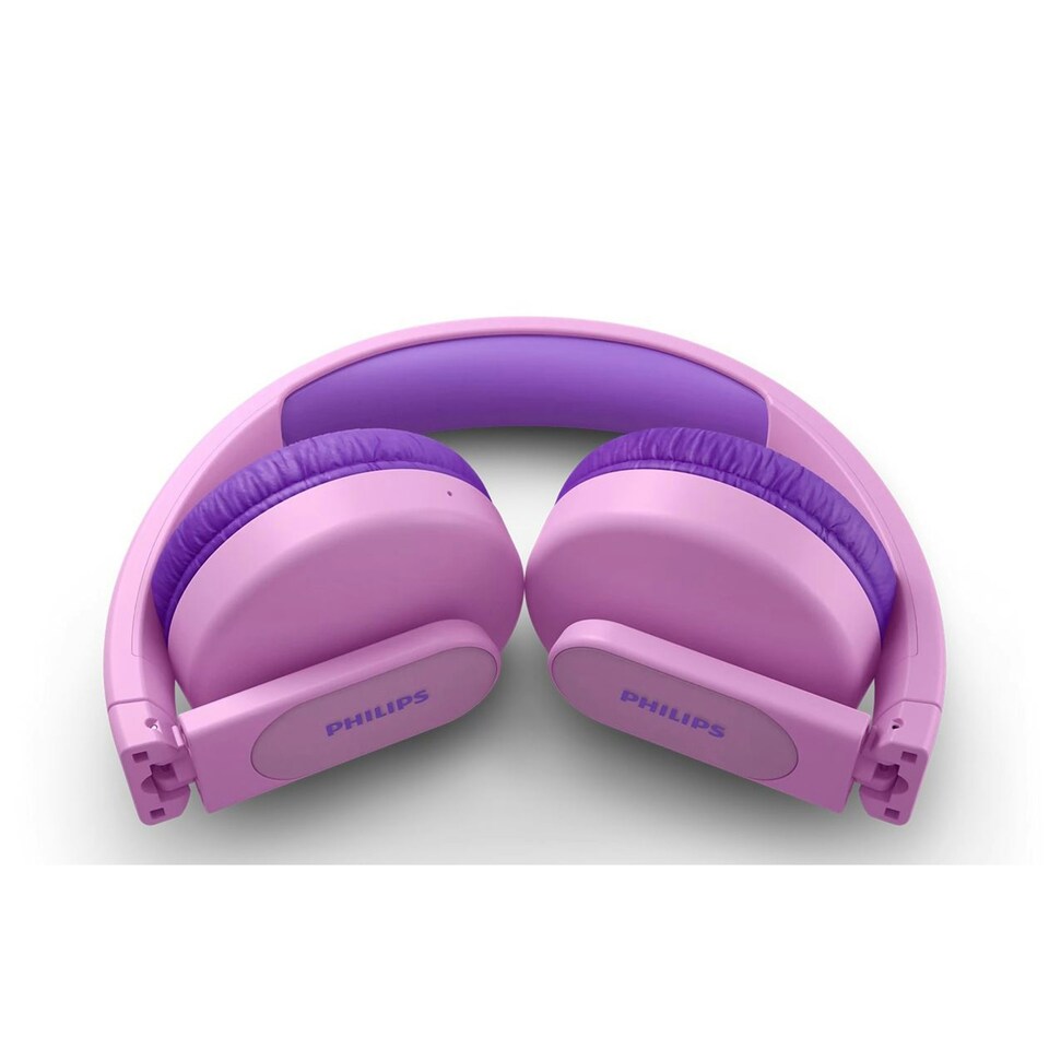 image 1 of Philips TAK4206 Kids Wireless Bluetooth On-ear Headphones Pink