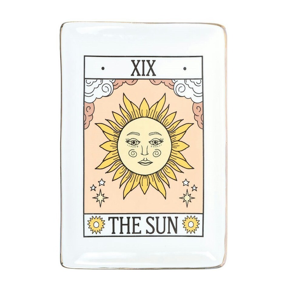 image 1 of The Sun Vintage Tarot Trinket Dish