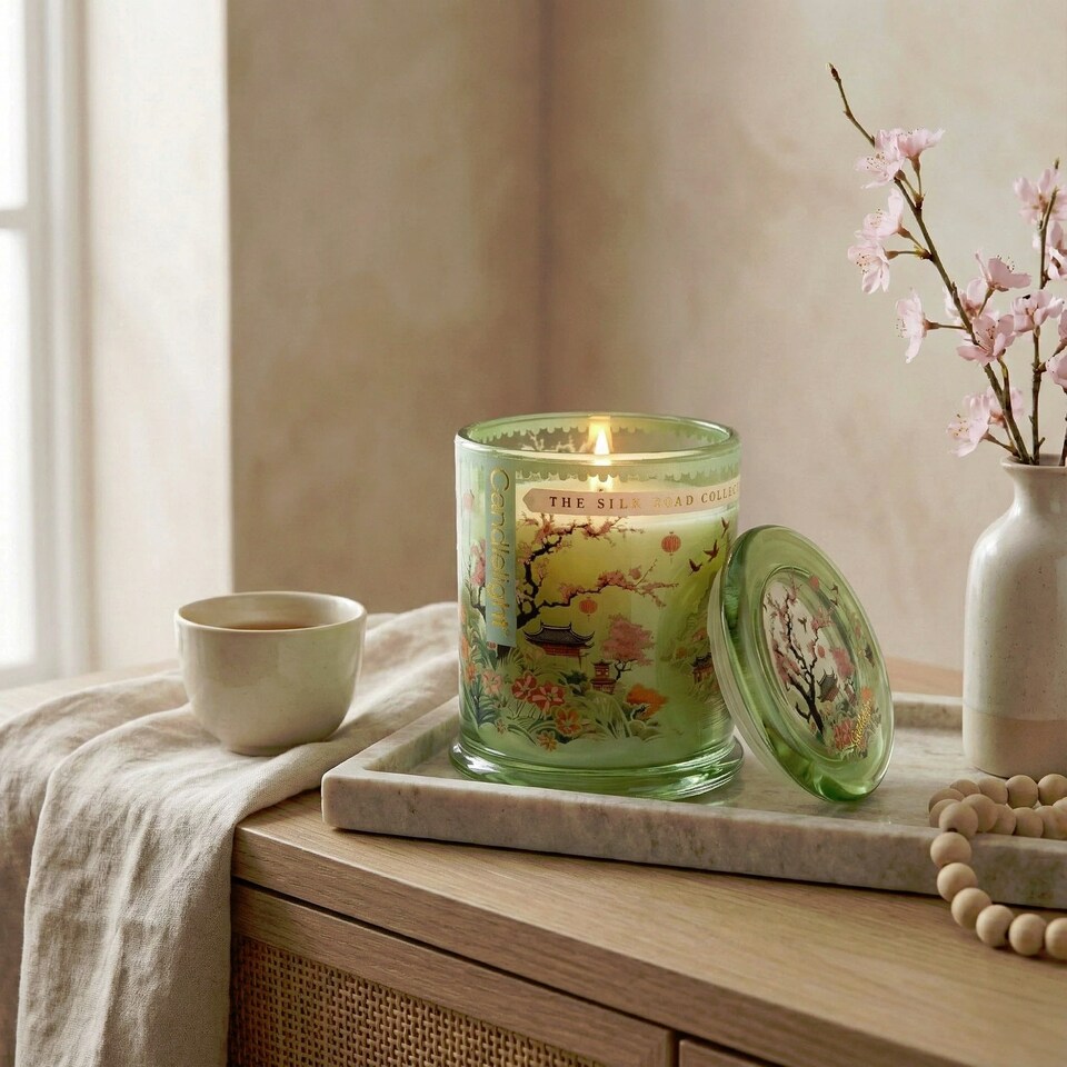 image 1 of The Silk Road Collection Chengdu Cherry Blossom Candle