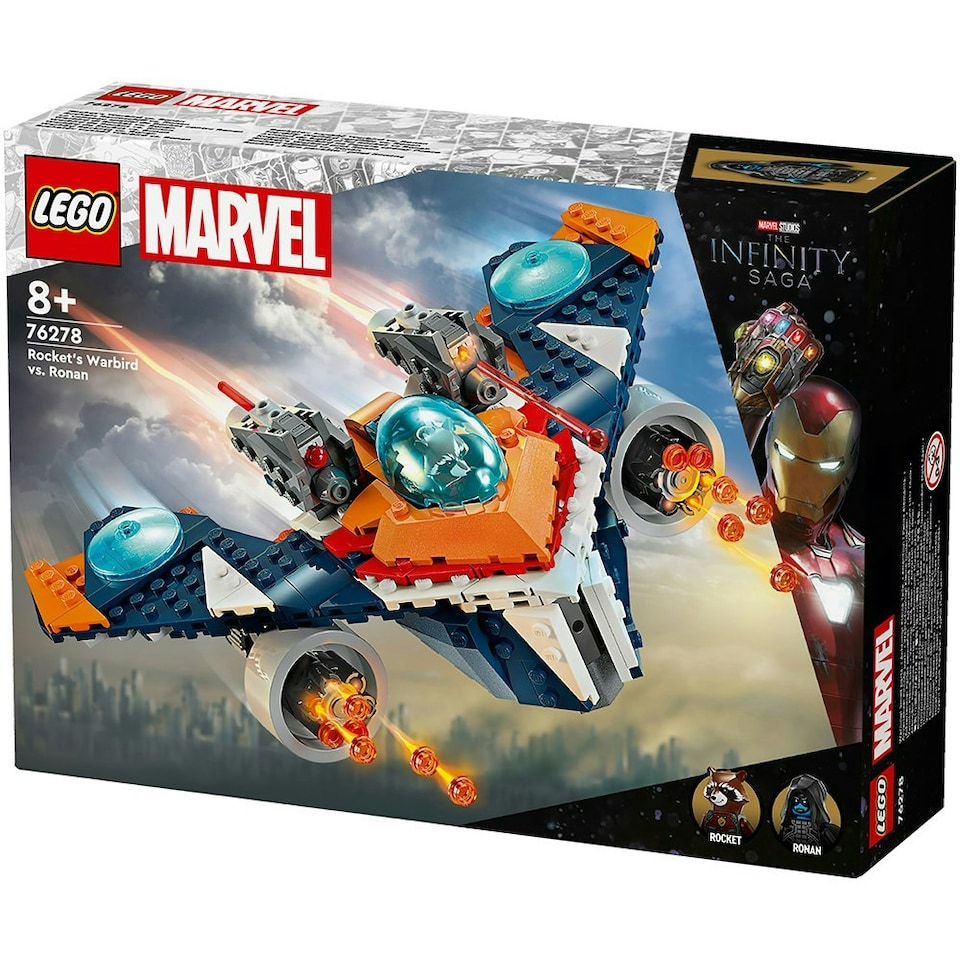 image 1 of LEGO Marvel Rocket's Warbird vs. Ronan