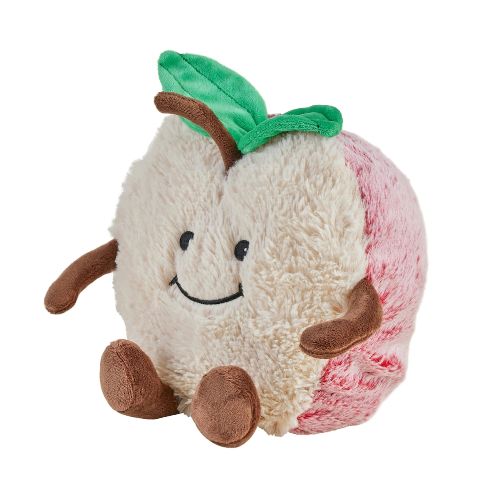 Warmies Plush Apple Half Microwavable Weighted Teddy