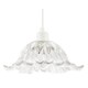image 1 of Art Nouveau Sculptural Clear Glass Pendant Ceiling Lighting Shade
