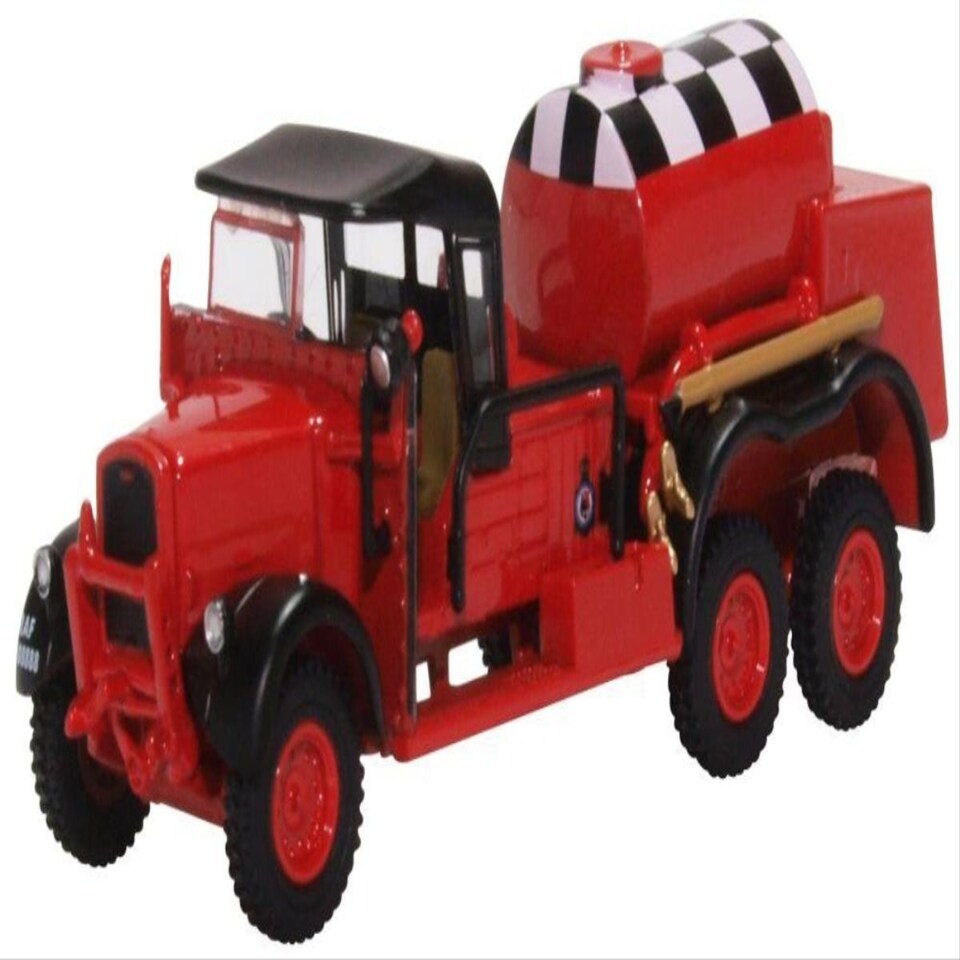 image 1 of Oxford Diecast Ford WOT1 Crash Tender RAF Catterick (Red)