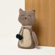 image 6 of Homescapes Cat Door Stop - Set of 2 - Animal Door Stops