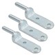 image 1 of 12.5mm Bolt On Gudgeon Tailboard Hinge Pin for Trucks Trailers Zinc Plated 3pc Silver