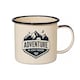 image 1 of Wayfarer's Campfire Enamel Mug Cream 354ml