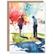 image 1 of Two Golfing Putting Watercolour Him Birthday Card