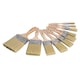 image 2 of 10pc Paint Brush Set Painters and Decorators Decorating Brush 12 – 100mm Width