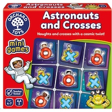 Orchard Toys Mini Game Astronauts And Crosses Game
