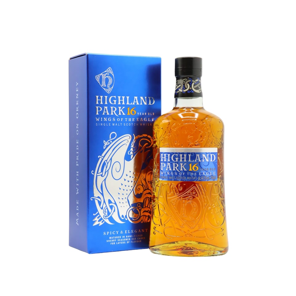 Highland Park Wings Of The Eagle Single Malt Scotch 16 year old Whisky