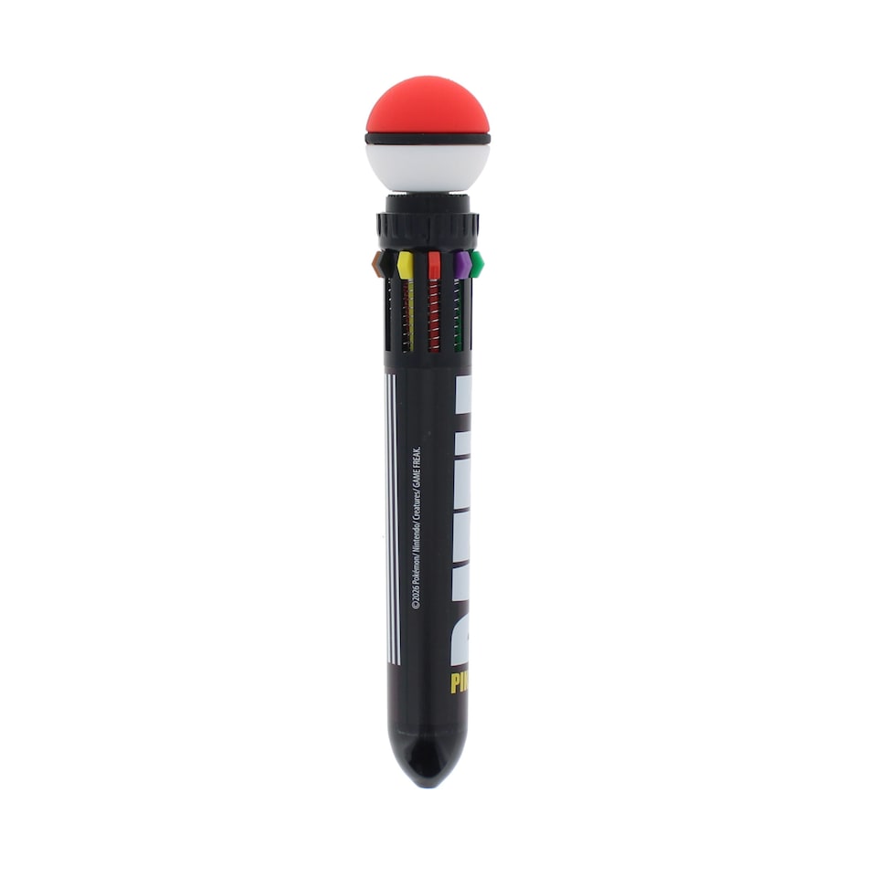 image 1 of Pokemon 10 Colour Spinny Pen