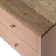 image 6 of Blush Pink Hand Painted Bedside