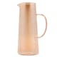 image 1 of Hestia Ribbed Glass Jug - Champagne