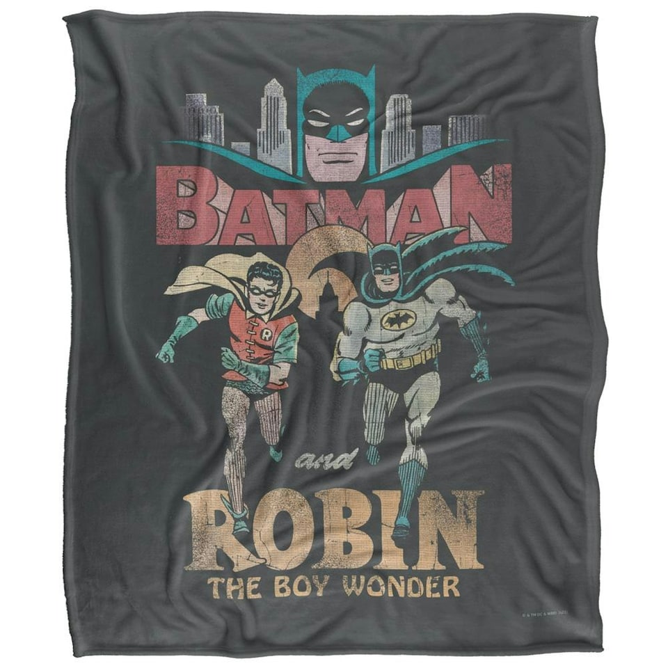 image 1 of Batman TV Robin Blanket - Multicoloured - One Size