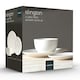 image 1 of Carnaby 12 Piece Dinnerware Porcelain White Dinner Set Tabeleware for 4