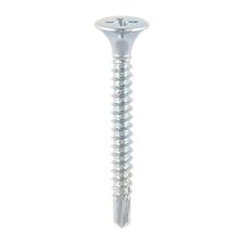 Timco - Drywall Metal Stud Plasterboard Screws - PH - Bugle - Self Drilling - Zinc (Size 3.5 x 25 - 1000 Pieces)