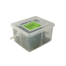 Unifix Decking Screws 8G x 2Inch Green Coating Tub of 500 | Green | 8G x 2"