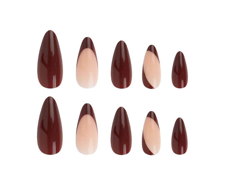 image 1 of Nail HQ Chocolate Envy Almond Nails