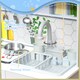 image 5 of AIYAPLAY Play Kitchen, Pretend Toy Kitchen w/ Sounds, Lights, Microwave