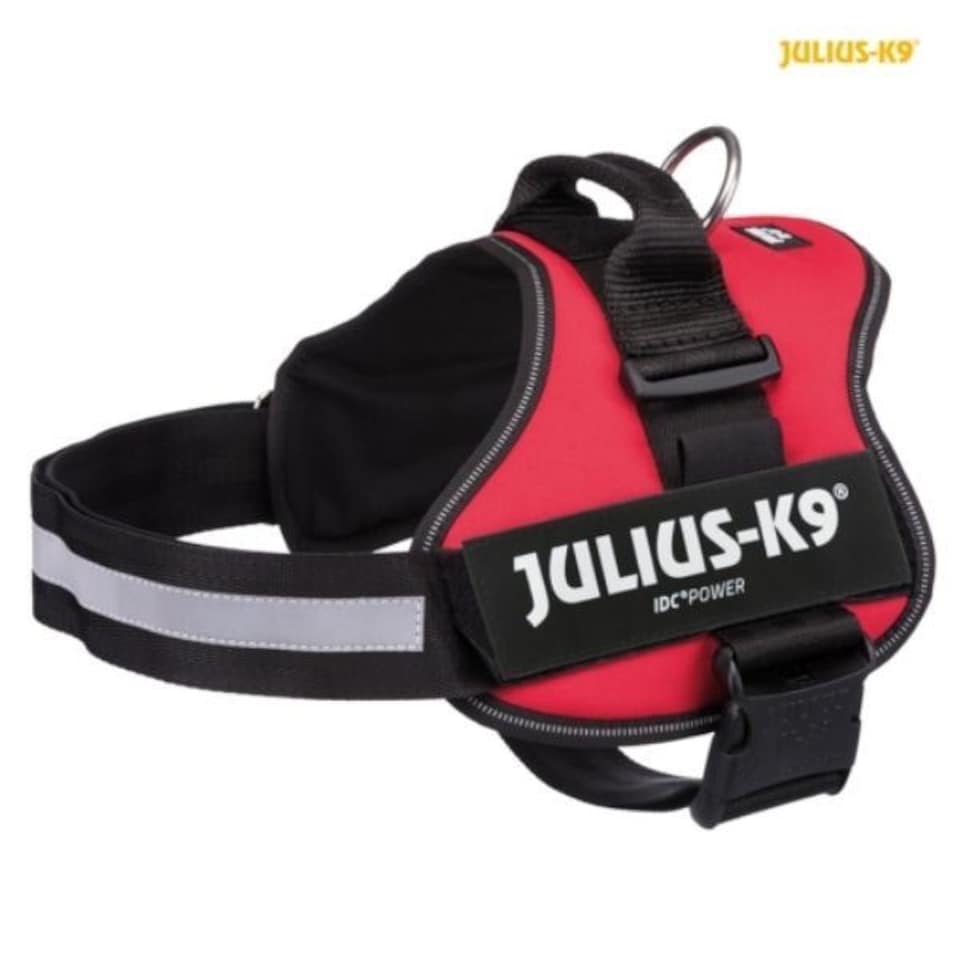 Julius-K9® Dog Powerharness - Baby 2 / 2XS, Red