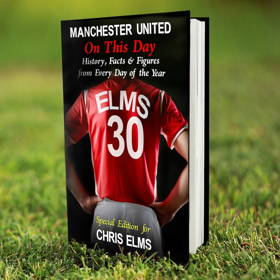 image 1 of Personalised Manchester United On This Day Book