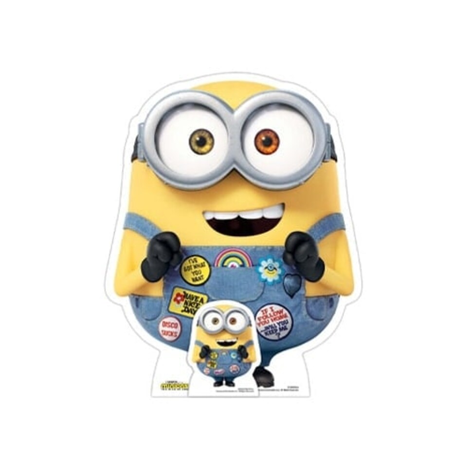 Little Brother Bob Minions 2 Star Mini Cardboard Cutout 62cm