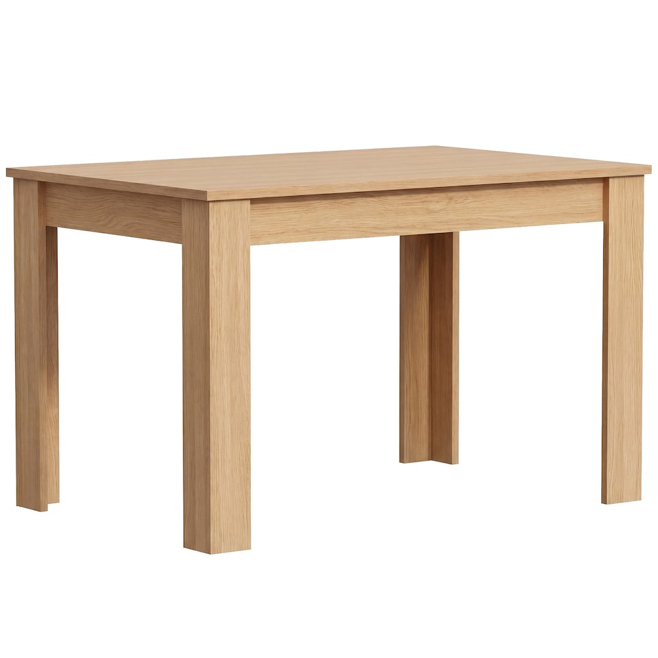 image 1 of Vida Designs Medina 4 Seater Family Dining Room Table - Oak