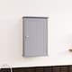 image 8 of Bath Vida Priano 1 Door Wall Mounted Bathroom Cabinet, Grey