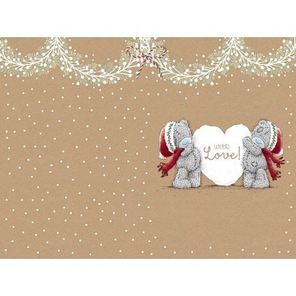 image 1 of Girlfriend Me to You Bear Christmas Card