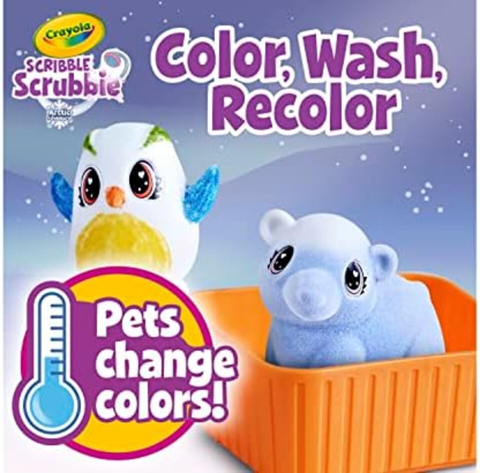 image 1 of Crayola Scribble Scrubbie Pets Arctic Snow Explorer