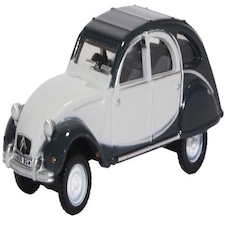 Oxford Diecast Citroen 2CV Charleston Cormorant Grey/Midnight Grey