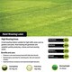 image 2 of Pegdev Hardwearing Grass Seed Resilient Lawn High Yield for Gardens & Parks 1kg