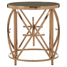 Tula Round Star Base Side Table Multi