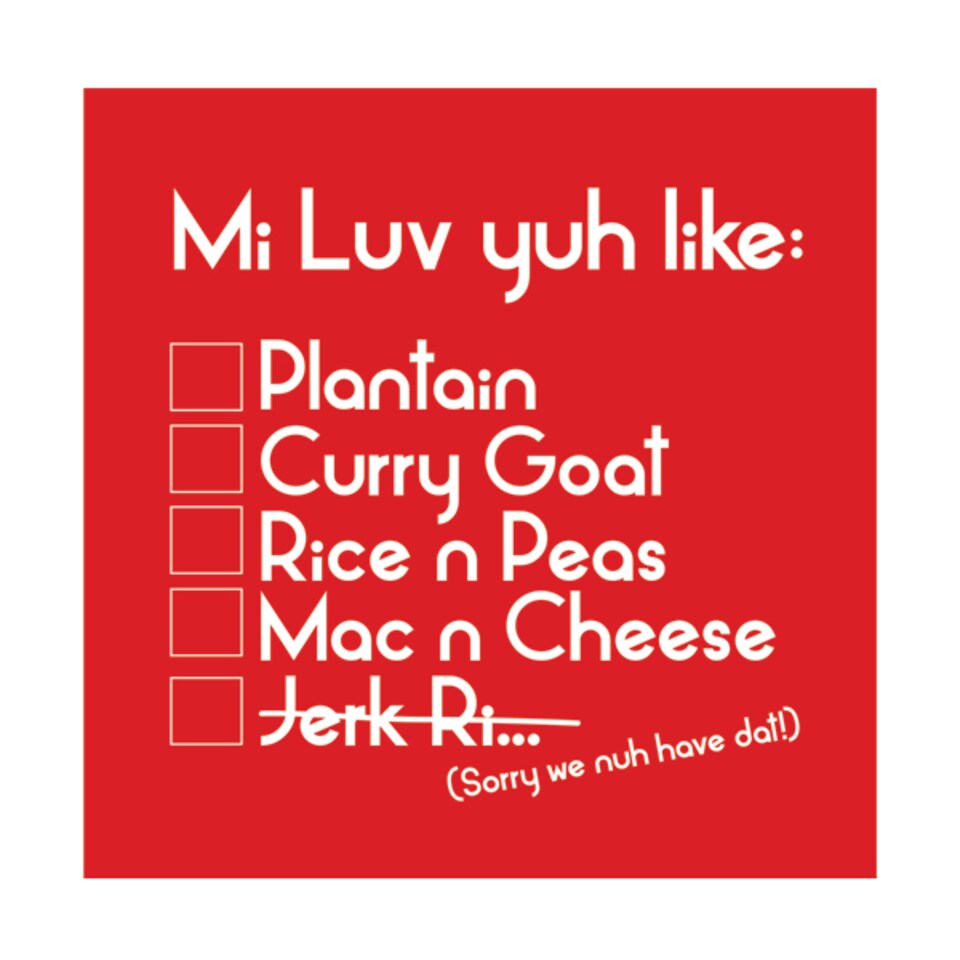 Streetgreets- Mi Luv Yuh Like Greeting Card