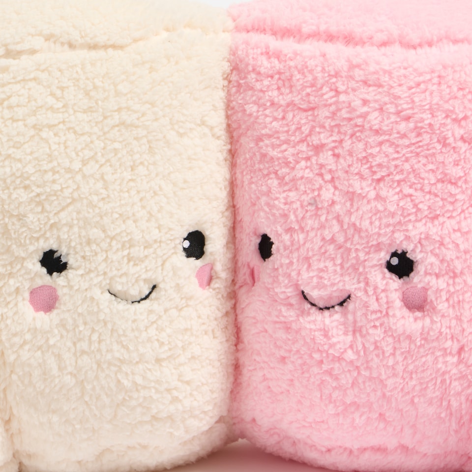image 1 of OHS Cotton & Candy Marshmallow Cuddle Cushion Kids Novelty Reading Pillow