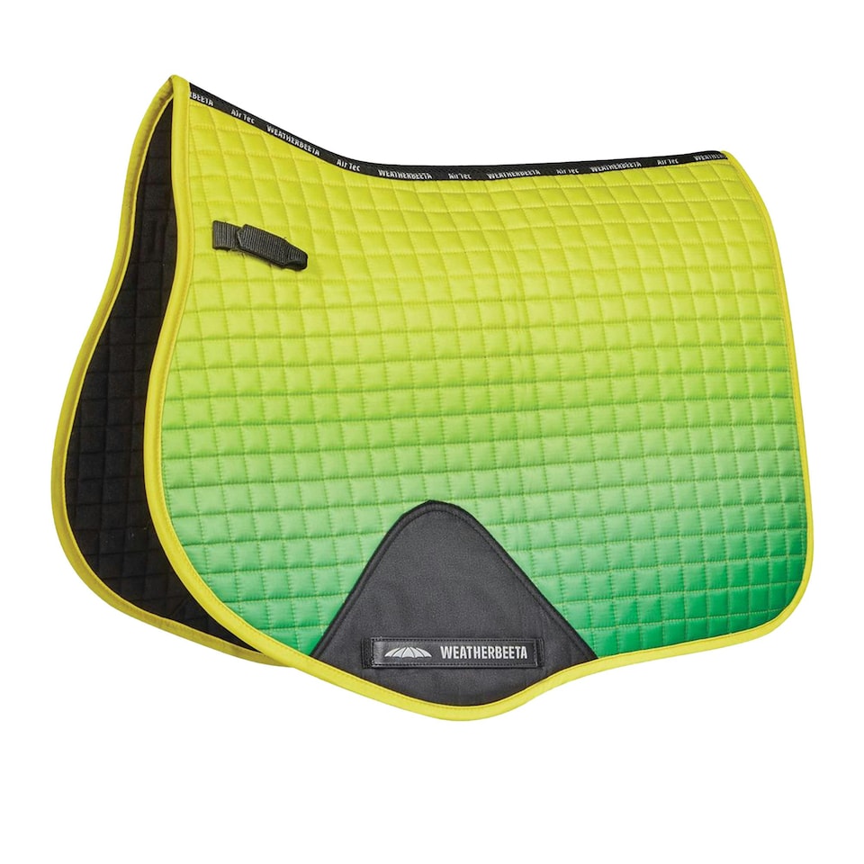 image 1 of Weatherbeeta Prime Ombre All Purpose Saddle Pad - Sunflower Field - Pony