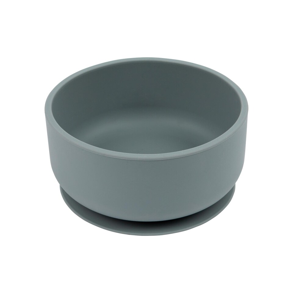 image 1 of Tiny Dining Baby Silicone Suction Bowl - Tradewinds | Blue | Tradewinds