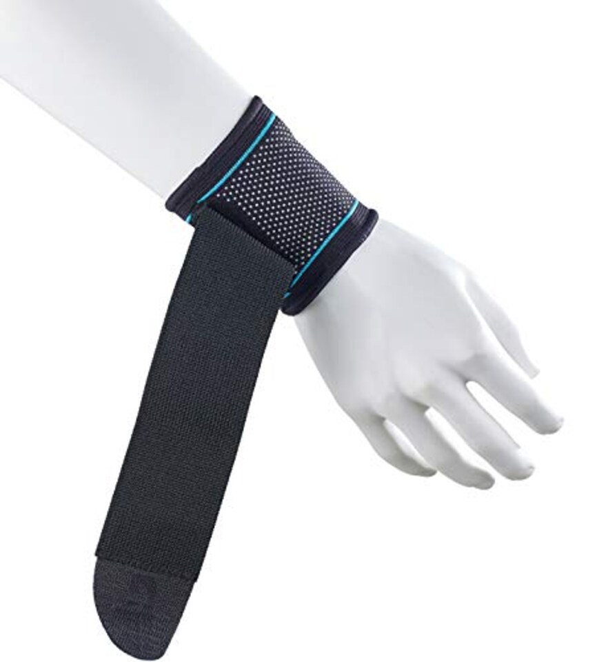 image 1 of Ultimate Performance Advanced Ultimate Compression Wrist Support With Strap, Medium