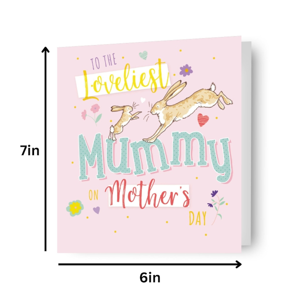 image 1 of Guess How Much I Love You 'The Loveliest Mummy' Mother's Day Card
