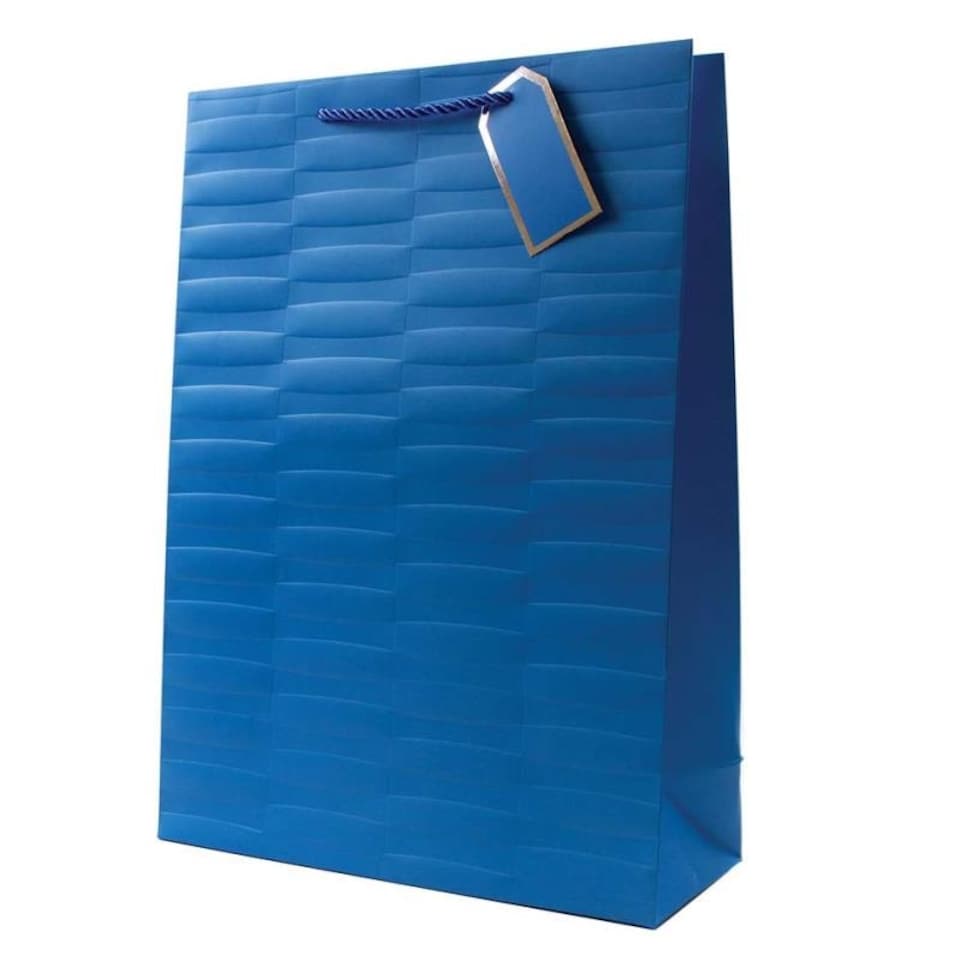 image 1 of Embossed Bright Coloured Extra Large Gift Bag