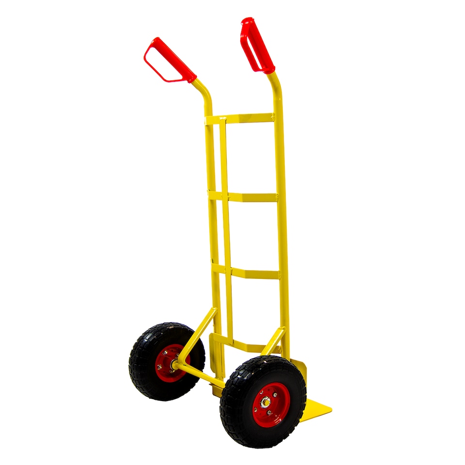 image 1 of Hand Truck Sack Trolley Heavy Duty 200kg Load Steel Frame Wolf