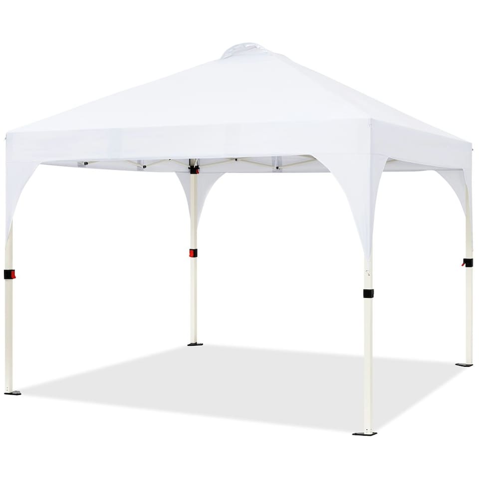 image 1 of Yaheetech 300 cm × 300 cm Portable Instant Heavy-Duty Canopy White