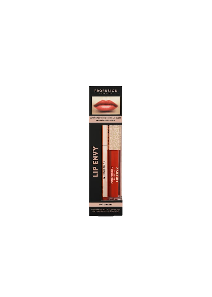 image 1 of Lip Envy Gloss and Lip Liner Duo Date Night | Red