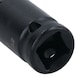 image 4 of Male Torx Star Impact Impacted Shallow Short Bit Sockets T10 - T60 11pc Set