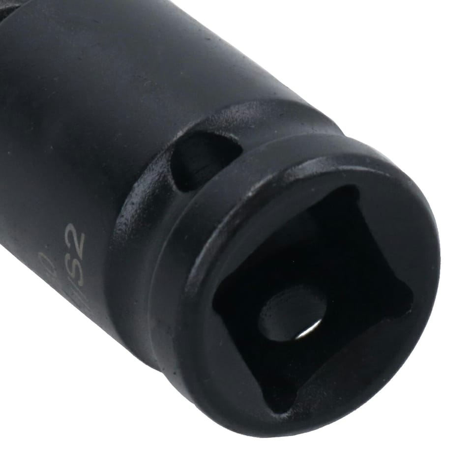 image 1 of Male Torx Star Impact Impacted Shallow Short Bit Sockets T10 - T60 11pc Set
