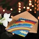 image 4 of Rainbows Stars Happy Colourful Dreamy Night Good Luck Card