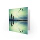 image 2 of Kite Fly Day Silhouette Fathers Day Dad Card