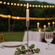 image 3 of Metal Candlestick Taper Candle Holder Stand Home Decor Wedding Table Centrepiece | Multi | 2x Silver | 25cm