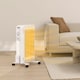 image 2 of HOMCOM 1500W 7 Fin Oil Filled Heater Radiator for Home, White